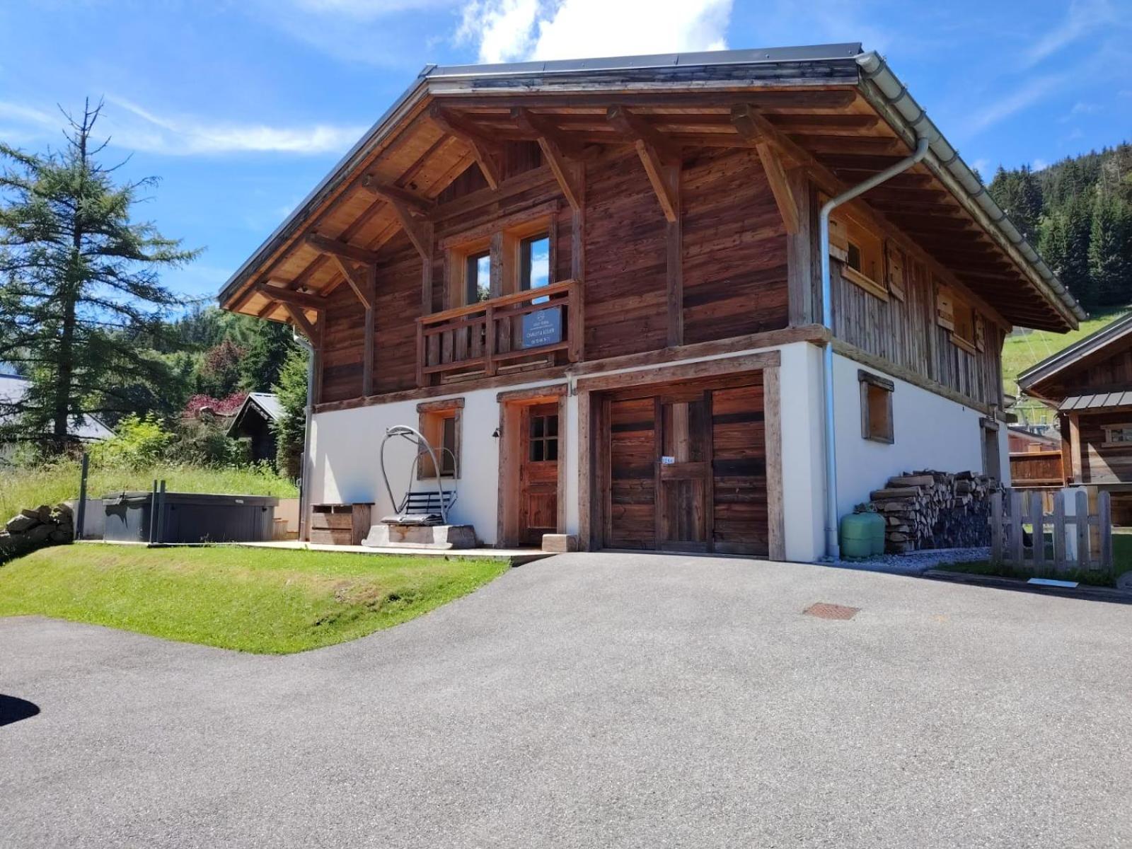 Vielyterra - Chalet Haut De Gamme - Domaine Du Mont Blanc 圣热尔韦莱班 客房 照片